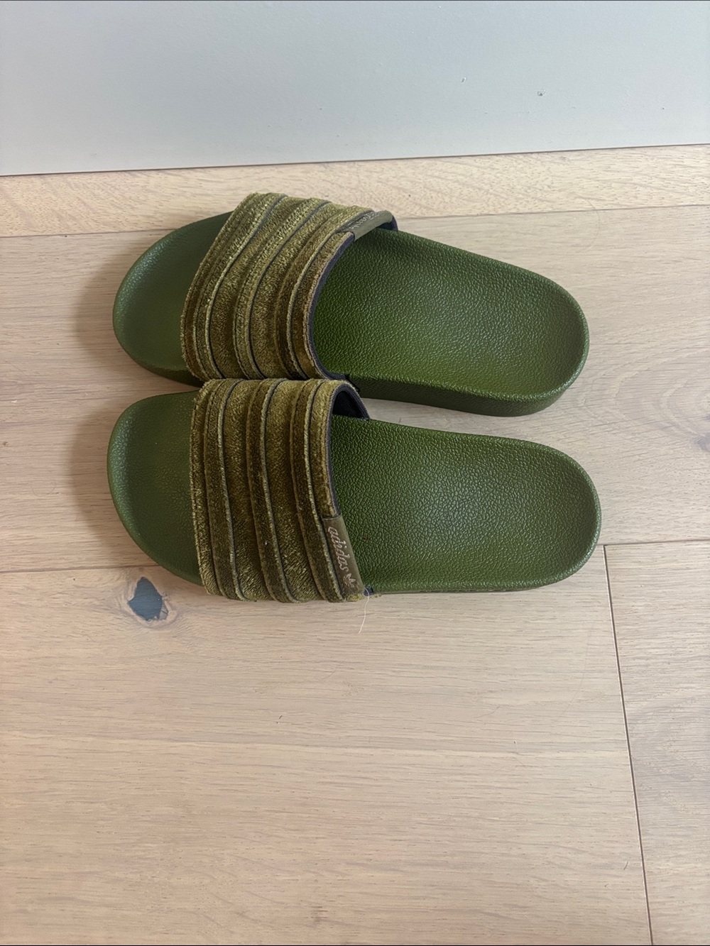Adidas Women's Green Sandals View 3
